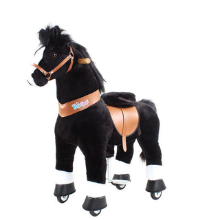 Model U Horse Toy Age 3-5 Black | Plushie Depot