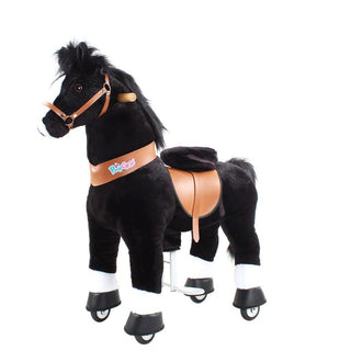 Model U Horse Toy Age 3-5 Black | Plushie Depot