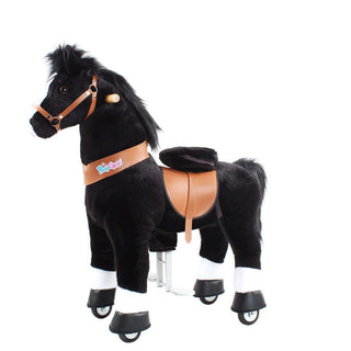 Model U Horse Toy Age 3-5 Black | Plushie Depot