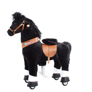 Model U Horse Toy Age 3-5 Black | Plushie Depot