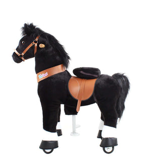 Model U Horse Toy Age 3-5 Black | Plushie Depot