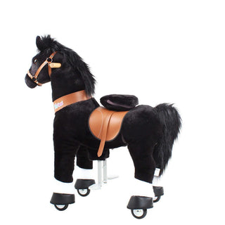 Model U Horse Toy Age 3-5 Black | Plushie Depot