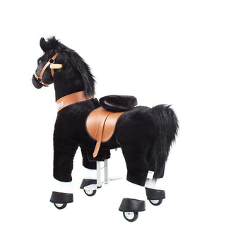 Model U Horse Toy Age 3-5 Black | Plushie Depot