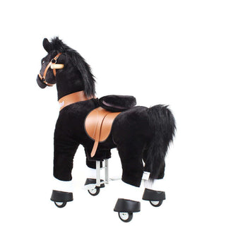 Model U Horse Toy Age 3-5 Black | Plushie Depot