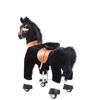 Model U Horse Toy Age 3-5 Black | Plushie Depot