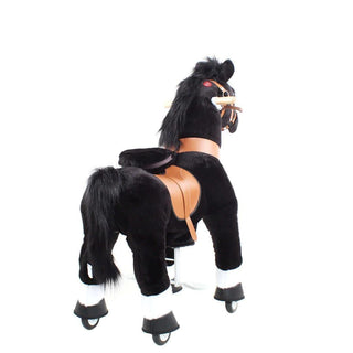 Model U Horse Toy Age 3-5 Black | Plushie Depot