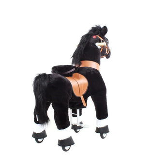 Model U Horse Toy Age 3-5 Black | Plushie Depot