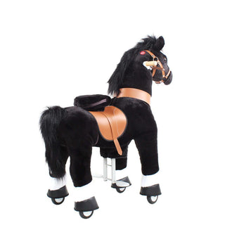 Model U Horse Toy Age 3-5 Black | Plushie Depot