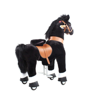 Model U Horse Toy Age 3-5 Black | Plushie Depot