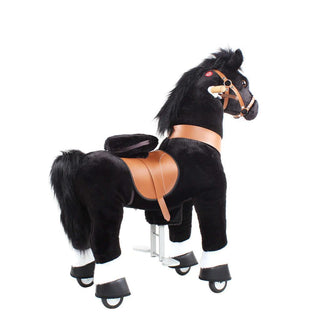 Model U Horse Toy Age 3-5 Black | Plushie Depot