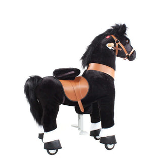 Model U Horse Toy Age 3-5 Black | Plushie Depot