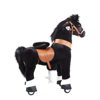 Model U Horse Toy Age 3-5 Black | Plushie Depot