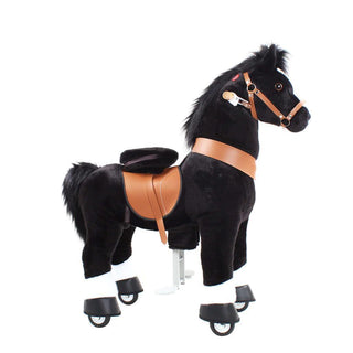 Model U Horse Toy Age 3-5 Black | Plushie Depot