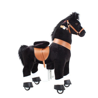 Model U Horse Toy Age 3-5 Black | Plushie Depot