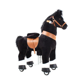 Model U Horse Toy Age 3-5 Black | Plushie Depot