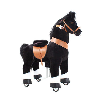 Model U Horse Toy Age 3-5 Black | Plushie Depot