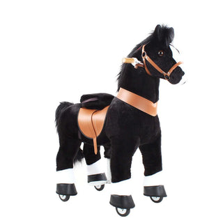 Model U Horse Toy Age 3-5 Black | Plushie Depot