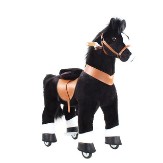 Model U Horse Toy Age 3-5 Black | Plushie Depot