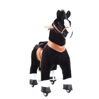 Model U Horse Toy Age 3-5 Black | Plushie Depot