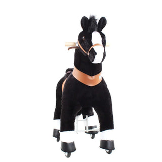 Model U Horse Toy Age 3-5 Black | Plushie Depot