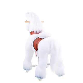 Model U Unicorn Riding Toy Age 4-8 White | Plushie Depot