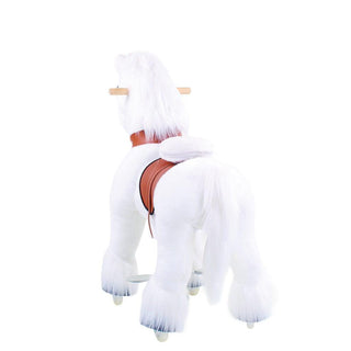 Model U Unicorn Riding Toy Age 4-8 White | Plushie Depot