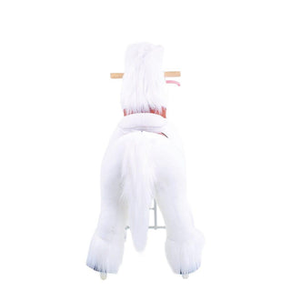 Model U Unicorn Riding Toy Age 4-8 White | Plushie Depot