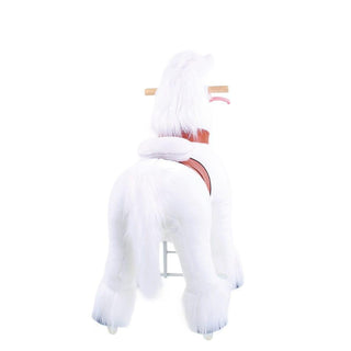 Model U Unicorn Riding Toy Age 4-8 White | Plushie Depot