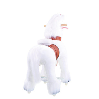 Model U Unicorn Riding Toy Age 4-8 White | Plushie Depot