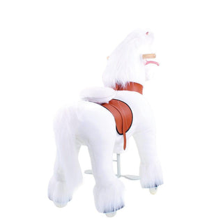 Model U Unicorn Riding Toy Age 4-8 White | Plushie Depot