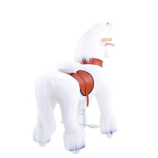 Model U Unicorn Riding Toy Age 4-8 White | Plushie Depot