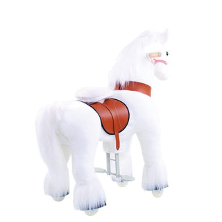 Model U Unicorn Riding Toy Age 4-8 White | Plushie Depot