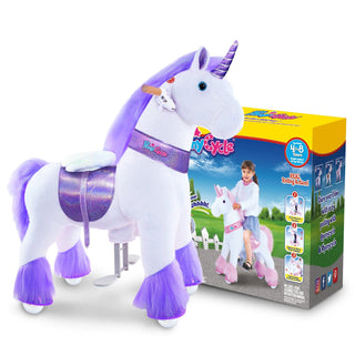 Model U® Ride-On Unicorn Age 4-7 Purple