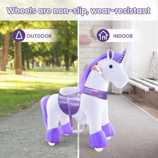 Model U® Unicorn Ride-On Toy Age 4–7 – Purple