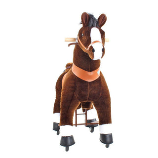 Model U Riding Horse Toy Age 4-8 Chocolate | Plushie Depot