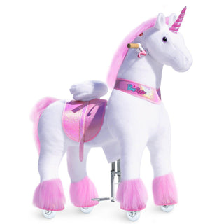 PonyCycle Large Pink Unicorn | Plushie Depot