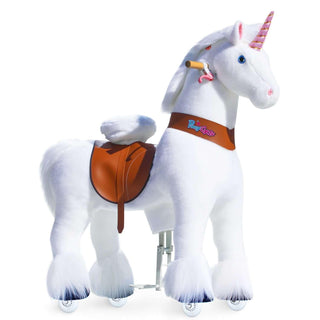 PonyCycle Large Riding Unicorn | Plushie Depot