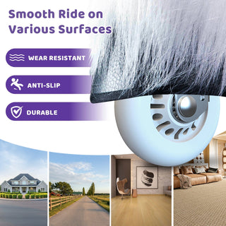 PonyCycle® Unicorn Large Riding Unicorn White