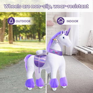 Model U® Unicorn Ride-On Toy Age 7+ – Purple