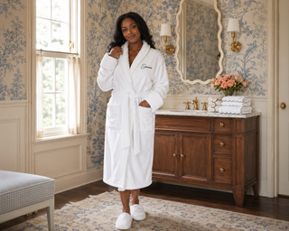 Peignoir en polaire ultra doux pour femme