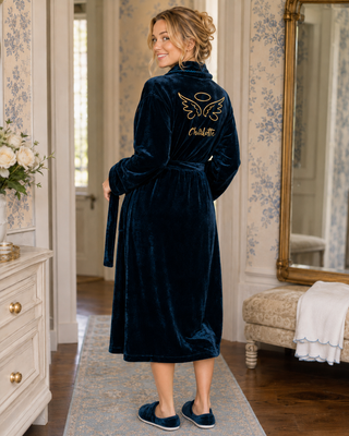 Peignoir en polaire ultra doux pour femme