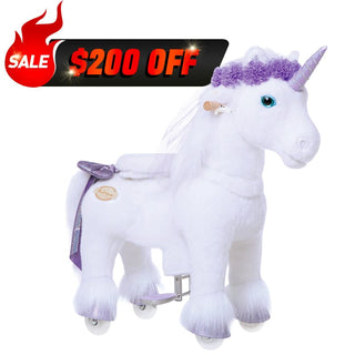 Model X® Ride on Unicorn for Age 3-4 Purple