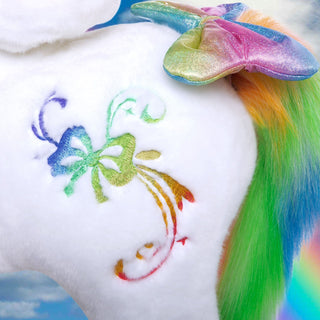 Model X® Ride on Rainbow Unicorn for Age 4-7