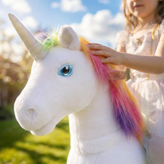 Model X® Unicorn Ride-On Toy Age 4–7 – Rainbow