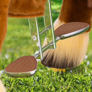 Model X® Horse Ride On Toy for Age 4-7 Brown