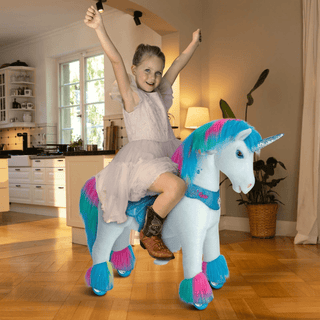 Model Y® Unicorn Ride-On Toy Age 4–7 – Rainbow
