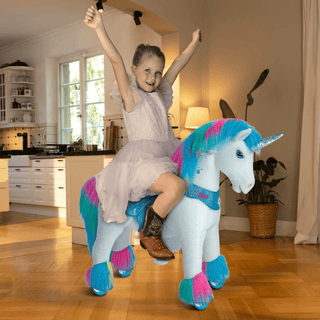 Model Y® Unicorn Ride-On Toy Age 4–7 – Rainbow