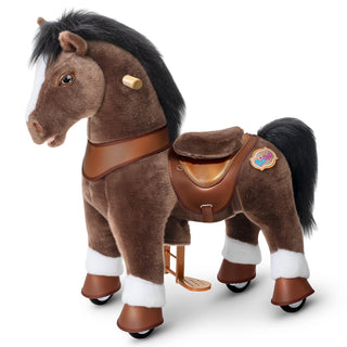 Model Y® Horse Ride-On Toy Age 3–4 – Chocolate Brown