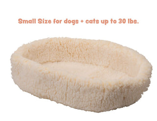 HuggleFleece® HuggleSnuggler™ Cat & Dog Beds Small (for dogs & cats up to 30 lbs) 26"x 24"x 6"