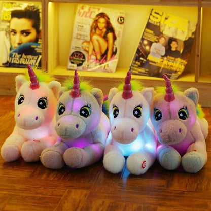 17" unicorn plush light up toys for Children Stuffed Animals Plushie Depot